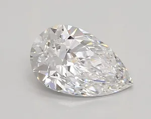 0.88ct PEAR D VVS2 Lab diamond