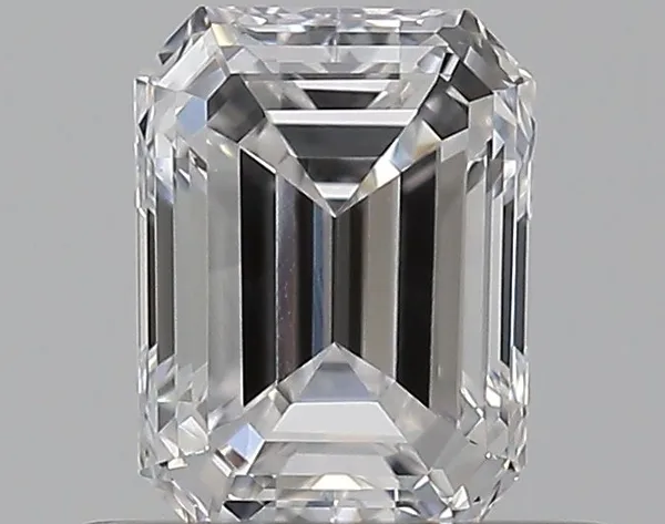 0.46ct EMERALD D VVS1 Natural diamond