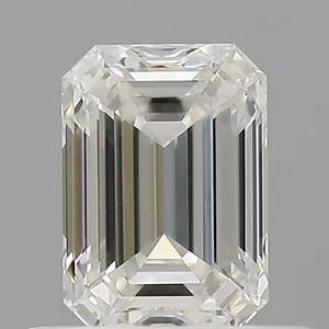 0.5ct EMERALD H VVS2 Natural diamond