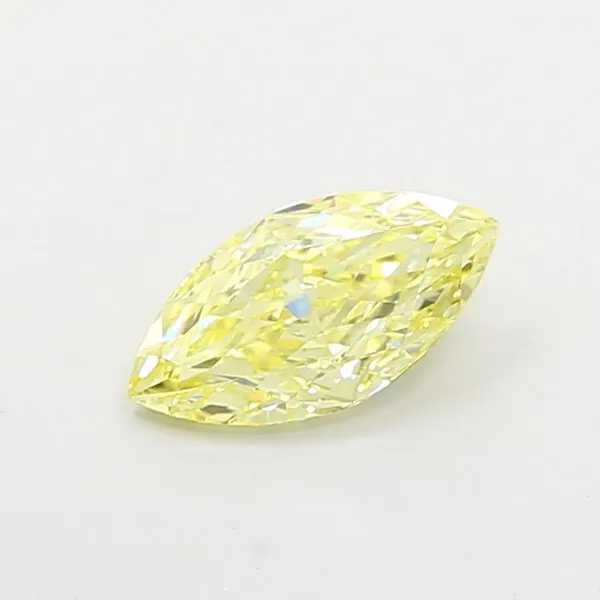 1.01ct MARQUISE Fancy Yellow VVS2 Coloured Lab diamond