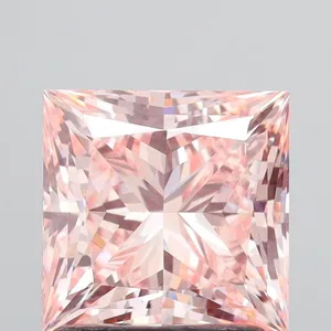 2ct PRINCESS Fancy Intense Pink VS1 Coloured Lab diamond