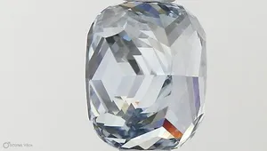 0.32ct CUSHION Fancy Vivid Blue IF Coloured Lab diamond