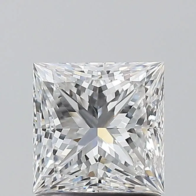 1.20ct PRINCESS E VVS2 Natural diamond