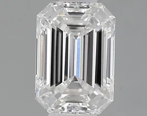 0.54ct EMERALD D VVS1 Lab diamond