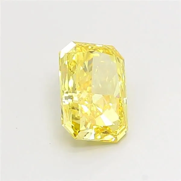 1.20ct RADIANT Fancy Vivid Yellow VS2 Coloured Lab diamond
