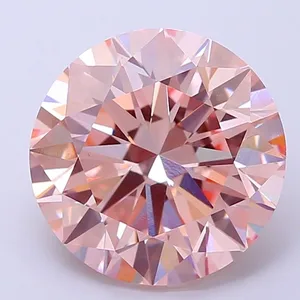 1.67ct HEART Fancy Intense Pink VS1 Coloured Lab diamond