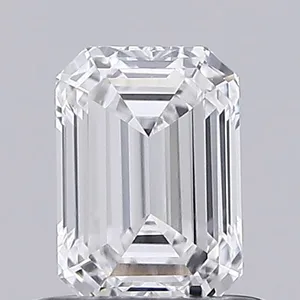 0.66ct EMERALD D VVS2 Lab diamond