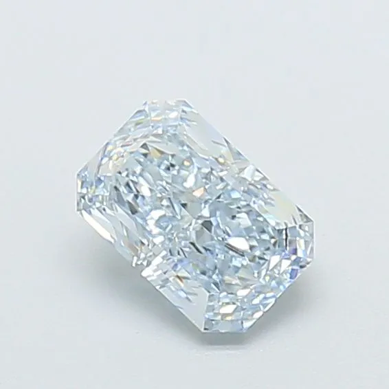1.04ct RADIANT Fancy Intense Blue VS1 Coloured Lab diamond
