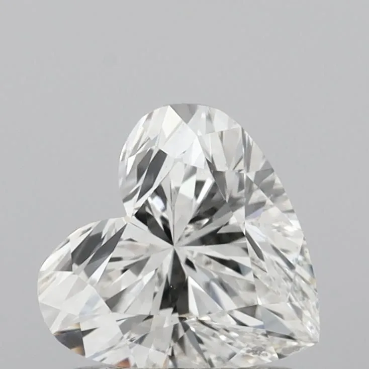 1.08ct HEART F VS1 Lab Grown diamond