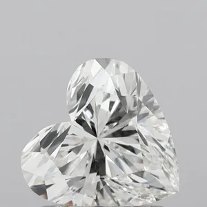 1.08ct HEART F VS1 Lab diamond