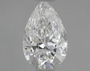 0.5ct PEAR F VS2 Natural diamond