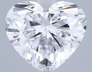 1.04ct HEART D VVS1 Lab diamond