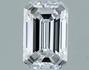 0.5ct EMERALD D VS2 Natural diamond