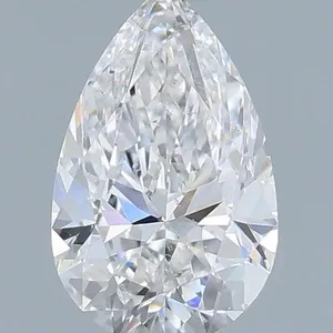 0.42ct PEAR D SI1 Natural diamond