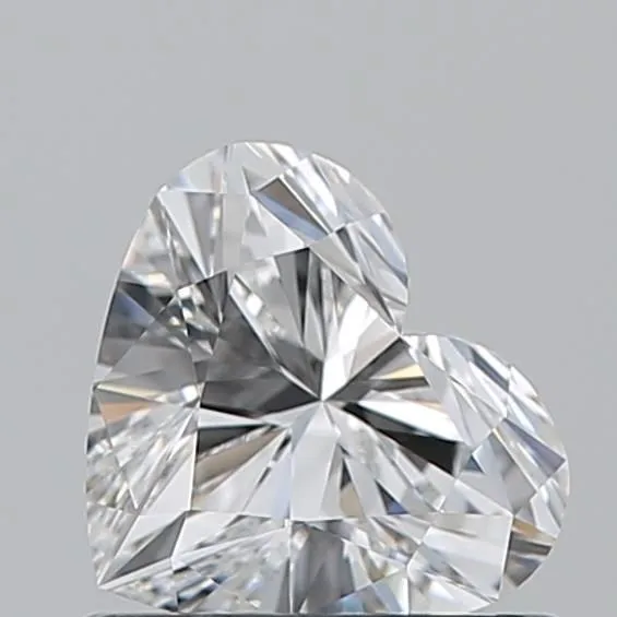 0.72ct HEART E VVS2 Natural diamond