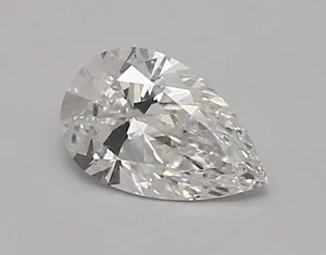 0.82ct PEAR D VVS2 Lab diamond