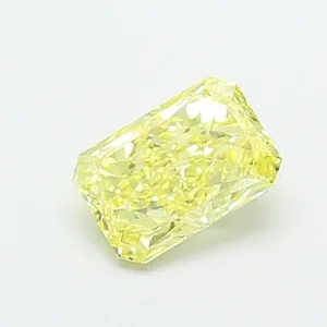 1.05ct RADIANT Fancy Yellow VVS1 Coloured Lab diamond