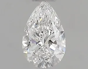 0.35ct PEAR D IF Natural diamond
