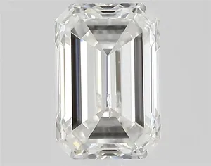 0.5ct EMERALD H SI2 Natural diamond