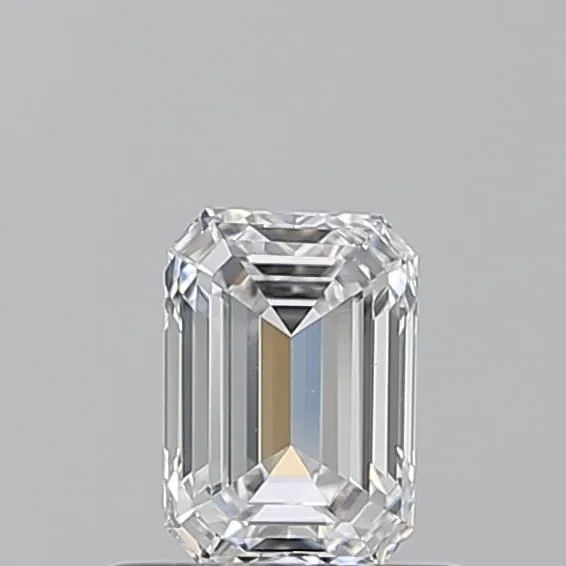 0.53ct EMERALD D VVS2 Natural diamond
