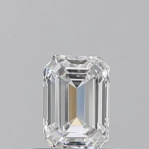 0.53ct EMERALD D VVS2 Natural diamond