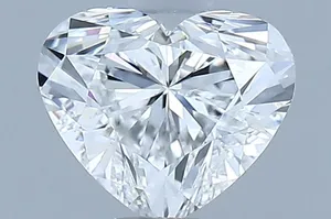 0.9ct HEART F VS1 Natural diamond