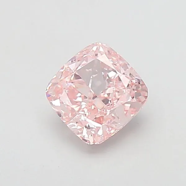 1.31ct CUSHION Fancy Intense Brownish Pink VS1 Coloured Lab diamond