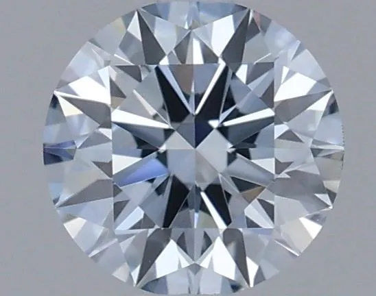 0.41ct ROUND Fancy Light Blue VVS1 Coloured Lab diamond