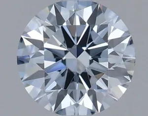 0.41ct ROUND Fancy Light Blue VVS1 Coloured Lab diamond