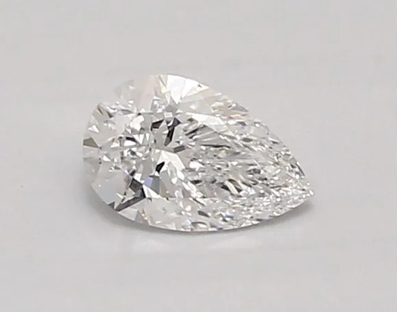 0.55ct PEAR D FL Lab diamond