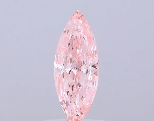 1.01ct MARQUISE Fancy Vivid Pink VS1 Coloured Lab diamond