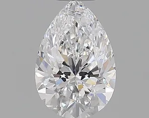 0.3ct PEAR D VVS1 Natural diamond