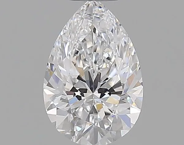 0.3ct PEAR D VVS1 Natural diamond