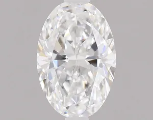 0.5ct OVAL D VVS1 Natural diamond