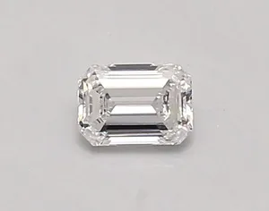 0.37ct EMERALD D VVS2 Lab diamond