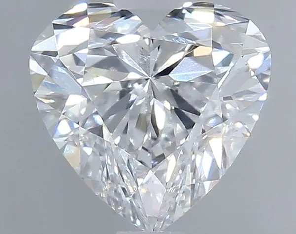 0.9ct HEART D VVS1 Natural diamond