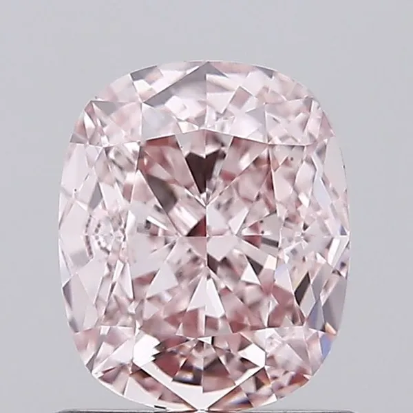 1.1ct CUSHION Fancy Intense Pink VS1 Coloured Lab diamond