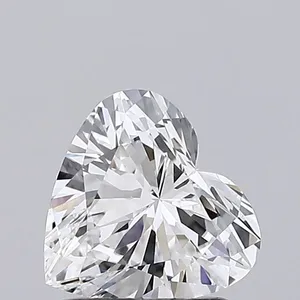1.09ct HEART F VVS2 Lab diamond