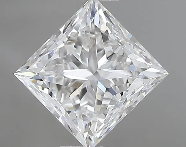 0.9ct PRINCESS F VVS1 Natural diamond