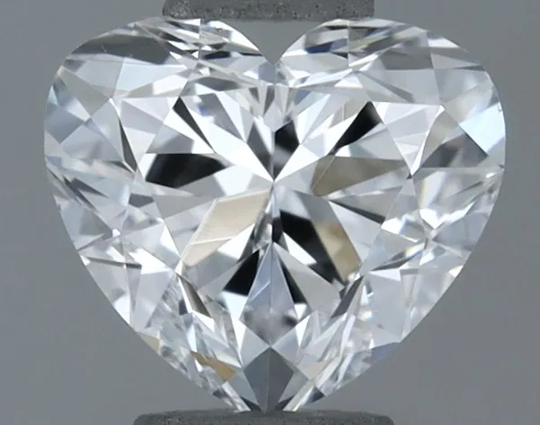 0.32ct HEART D VS2 Natural diamond
