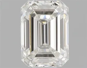 0.4ct EMERALD H VVS2 Natural diamond
