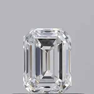 0.52ct EMERALD F IF Natural diamond