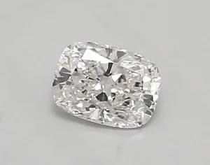 0.53ct CUSHION D IF Lab diamond
