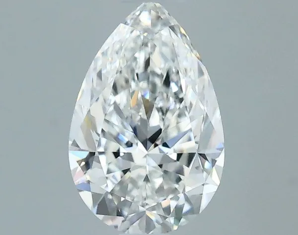 0.5ct PEAR F VVS2 Natural diamond