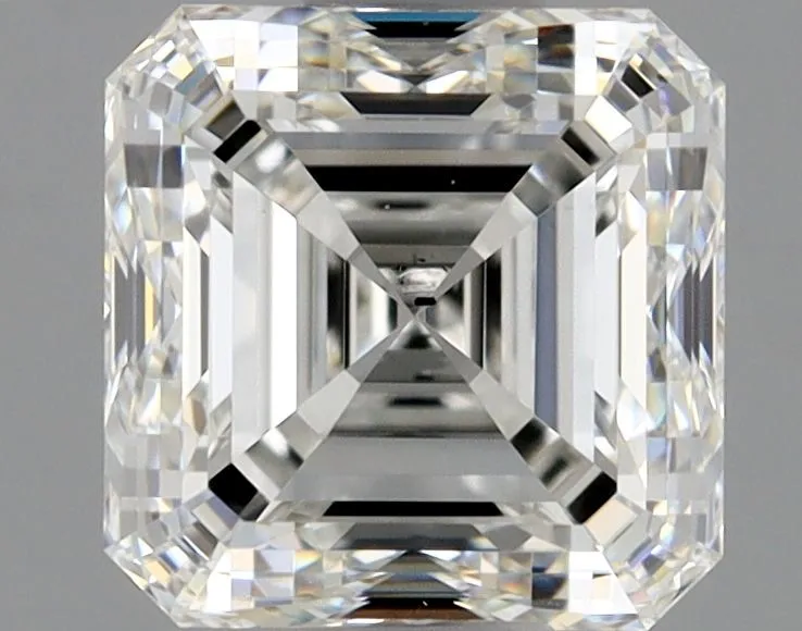 1.01ct ASSCHER G SI1 Natural diamond