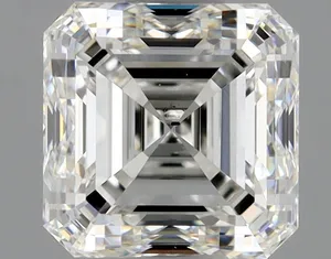 1.01ct ASSCHER G SI1 Natural diamond