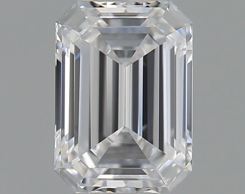 0.40ct EMERALD D VVS1 Natural diamond