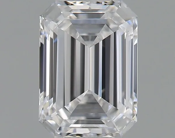 0.4ct EMERALD D VVS1 Natural diamond