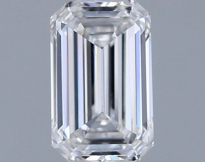 0.50ct EMERALD F VS1 Natural diamond