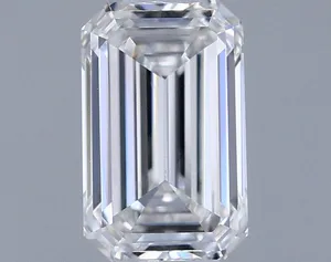 0.5ct EMERALD F VS1 Natural diamond
